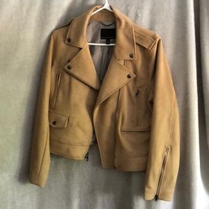 NWOT Banana Republic Brown suede jacket